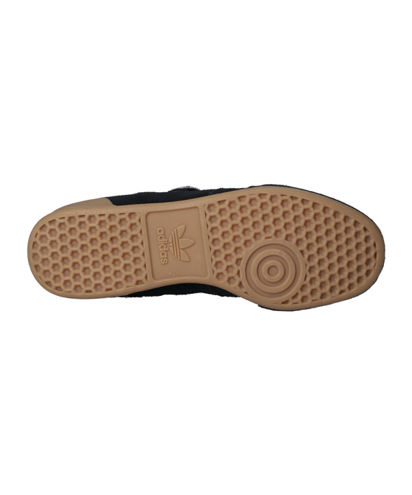 adidas Mundial Goal Halle Black Stripes Schwarz - schwarz