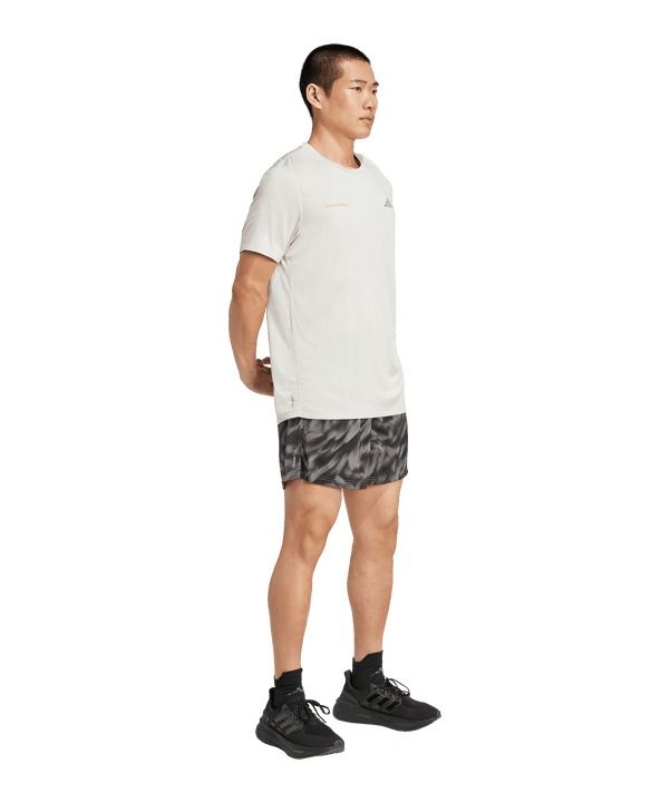 adidas Own the Run T-Shirt Grau - grau