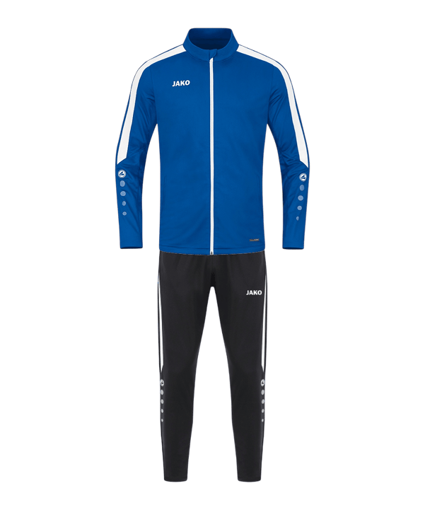 JAKO Power Trainingsanzug Kids Blau F400 - blau