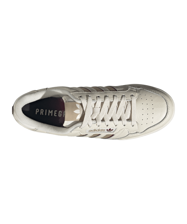 adidas Originals Continental 80 Beige Braun - weiss