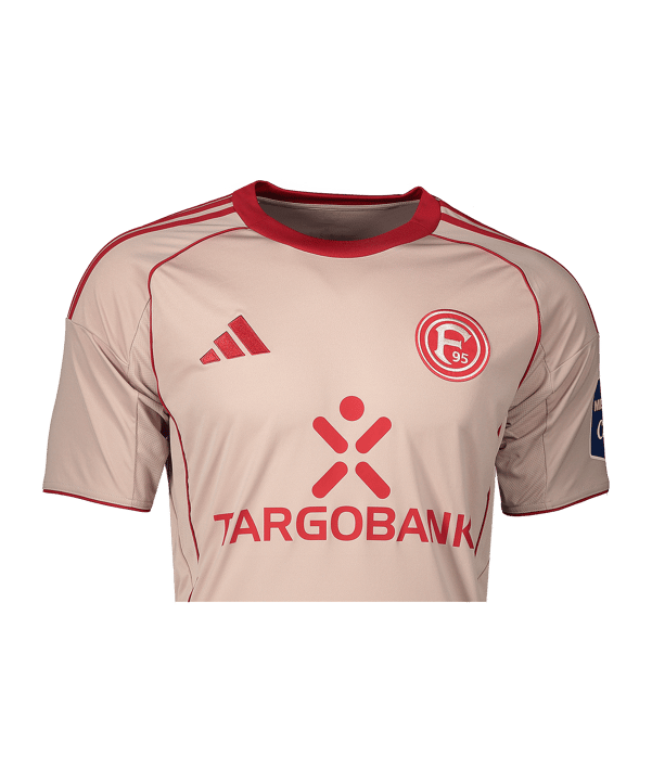 adidas Fortuna Düsseldorf Trikot 3rd 2025/2026 Kids Beige - beige
