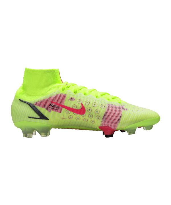 Nike Mercurial Superfly VIII Motivation Elite FG Gelb Rot F760 - gelb
