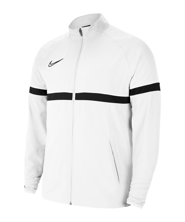 Nike Academy 21 Woven Trainingsjacke Weiss F100 - weiss