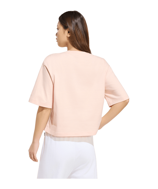 adidas Essentials Boyfriend T-Shirt Damen Rosa - rosa