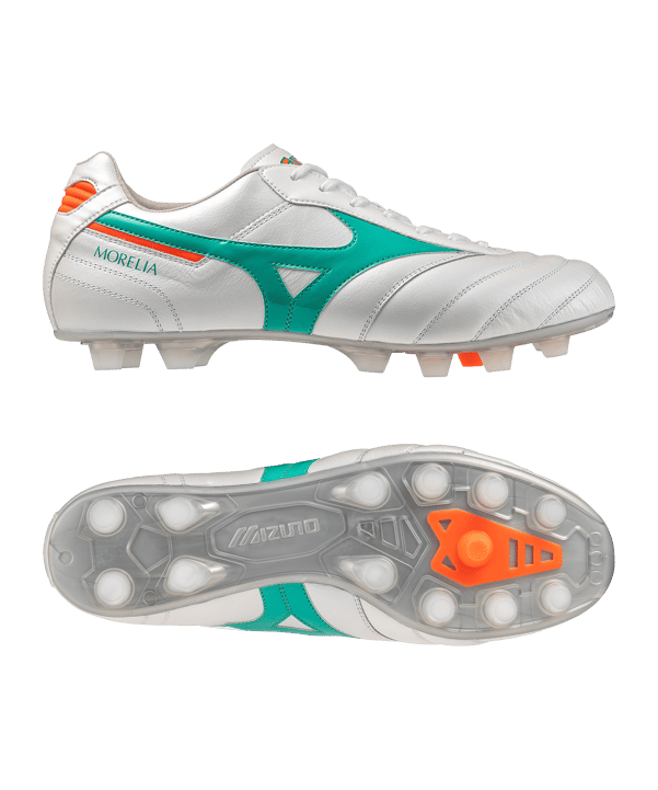 Mizuno Morelia II Elite FG Prism Bianco C35 - bianco