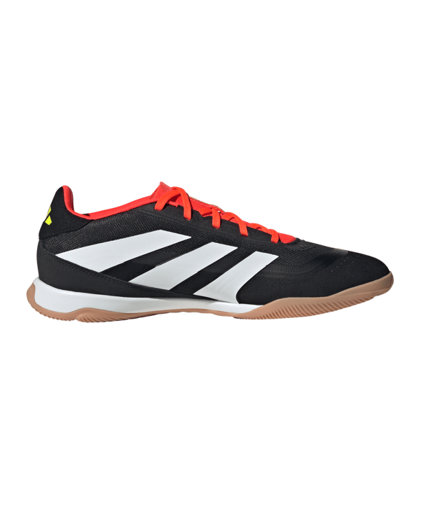 adidas Predator League IN Halle Solar Energy Schwarz Weiss Rot - schwarz
