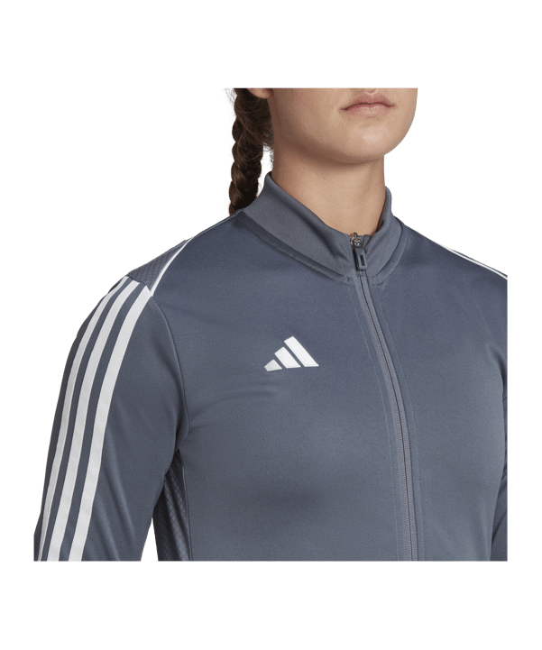 adidas Tiro 23 League Trainingsjacke Damen Grau - grau