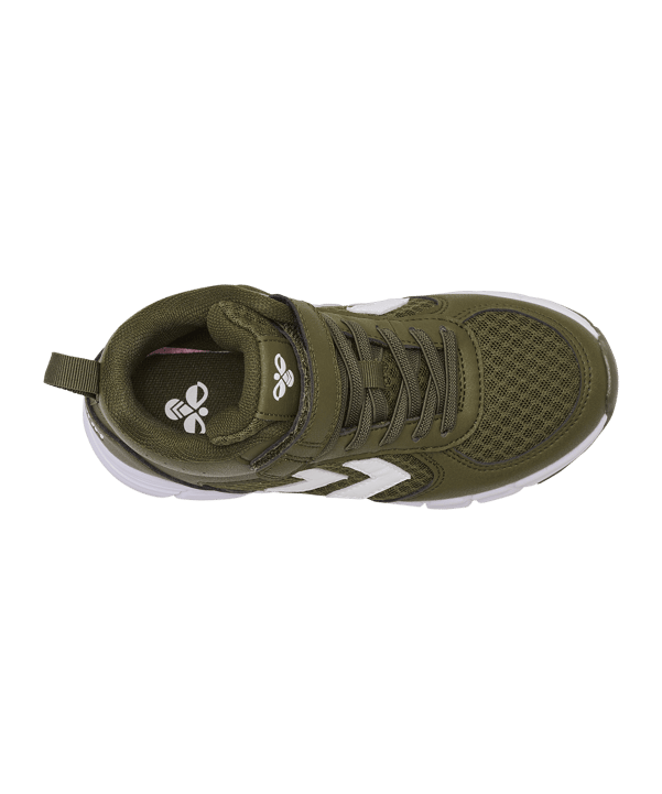 Hummel Speed Mid Sneaker Kids Grün F6086 - gruen