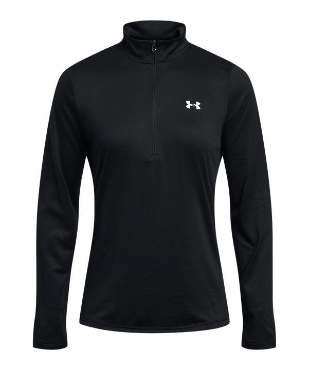 Under Armour Tech 1/2 Zip Sweatshirt Dames Zwart K001 - zwart