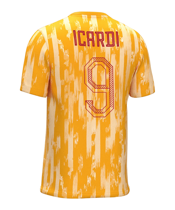 Galatasaray Istanbul Mauro Icardi Match Day T-Shirt Gelb - gelb