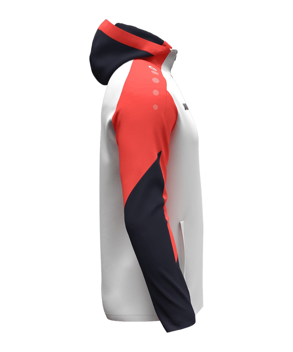 JAKO Dynamic Kapuzenjacke Weiß F026 - weiss