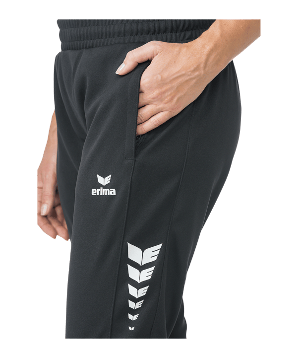 Erima Celebrate 125 Trainingshose Damen Schwarz - schwarz