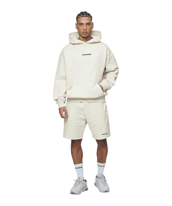 Pegador Logo Heavy Short Beige - beige