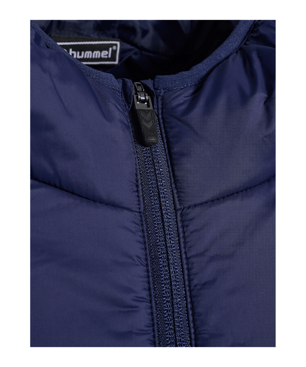 Hummel Go Quilted Kapuzenjacke Damen Blau F7026 - blau