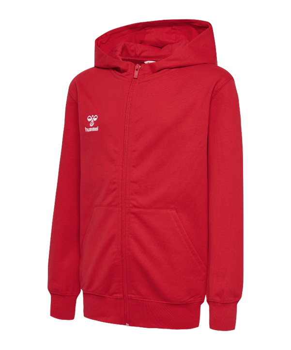 Hummel GO 2.0 Kapuzenjacke Kids Rot F3062 - rot