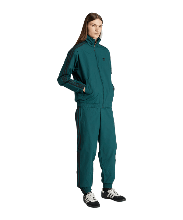 adidas Originals Firebird Adicolor Woven Track Hose Grün - gruen