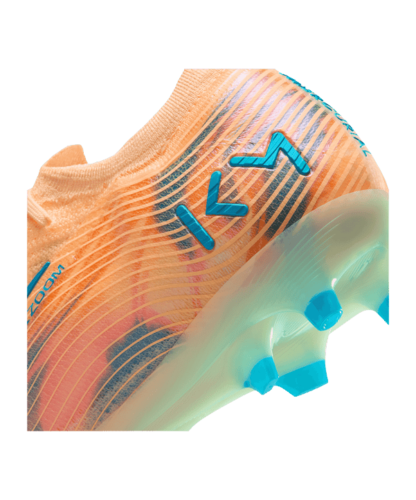 Nike Air Zoom Mercurial Vapor XVI Elite AG Kylian Mbappe Signature Orange F800 - orange