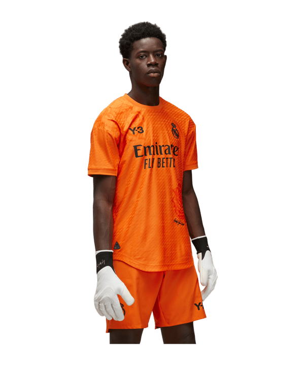 adidas Real Madrid Y3 Auth. Trikot 4th 2023/2024 Orange - orange