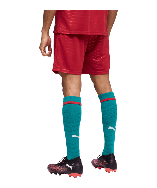 PUMA FPF Portugal Replica Short Home WM 2026 Rot F01 - rot