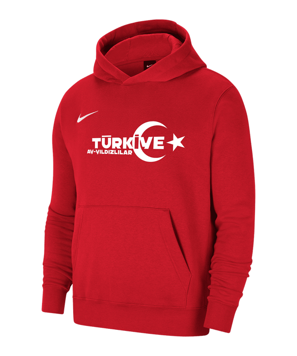 Nike TFF Hoody Kids Rot - rot