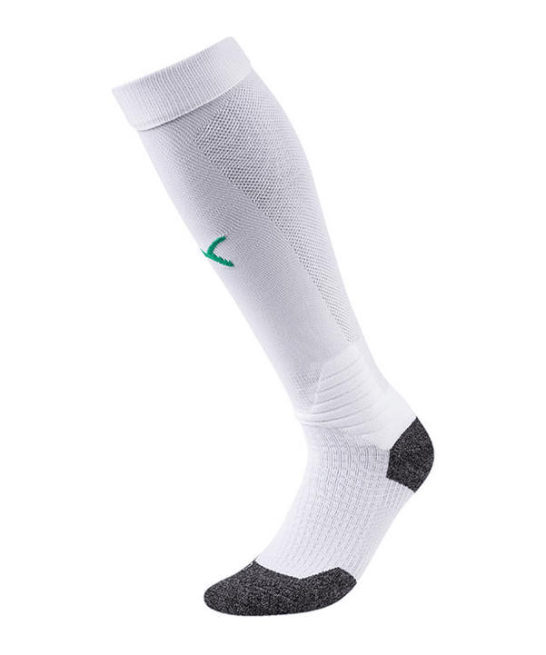 PUMA LIGA Socks Stutzenstrumpf Weiss Grün F15 - weiss