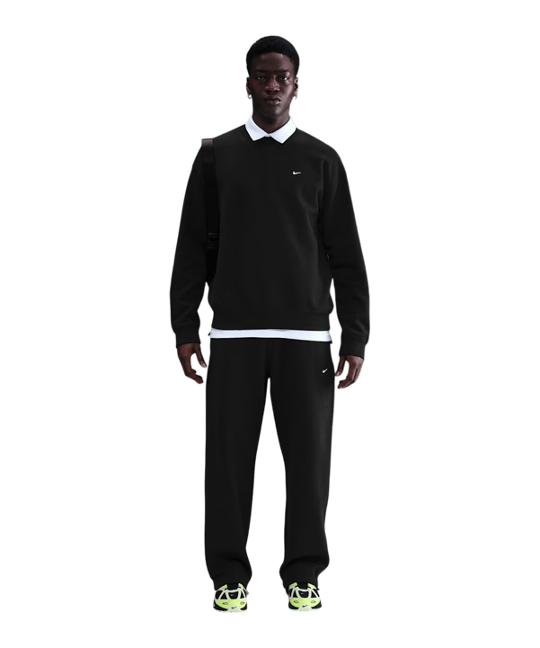 Nike Solo Swoosh OH Jogginghose Schwarz F010 - schwarz