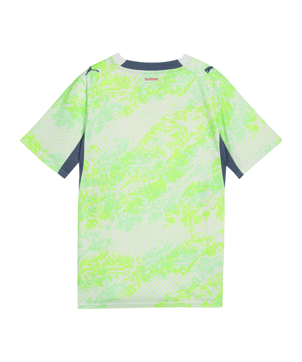 PUMA SFV Schweiz Trikot Away WM 2026 Kids Grün F02 - gruen
