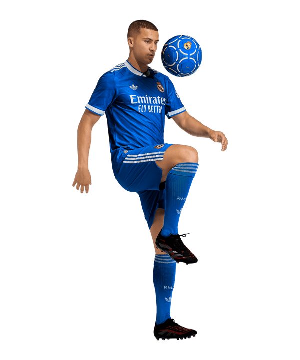 adidas Real Madrid Authentic Trikot 3rd 2025/2026 Blau - blau