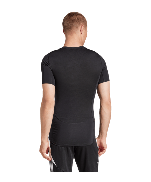 adidas Techfit Longsleeve Schwarz - schwarz