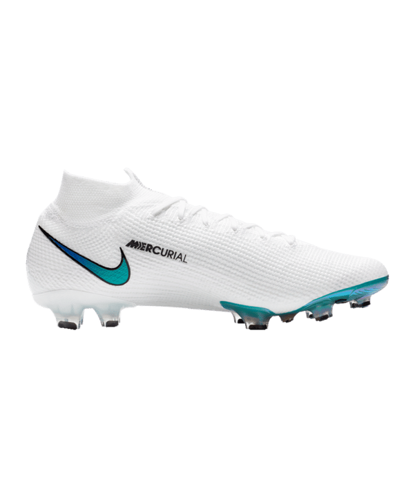 Nike Mercurial Superfly VII Flash Crimson Elite FG Weiss F163 - weiss