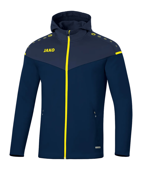 JAKO Champ 2.0 Veste à capuche Bleu C093 - bleu