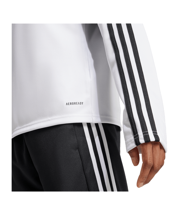 adidas Squadra 25 HalfZip Sweatshirt Damen Weiß - weiss