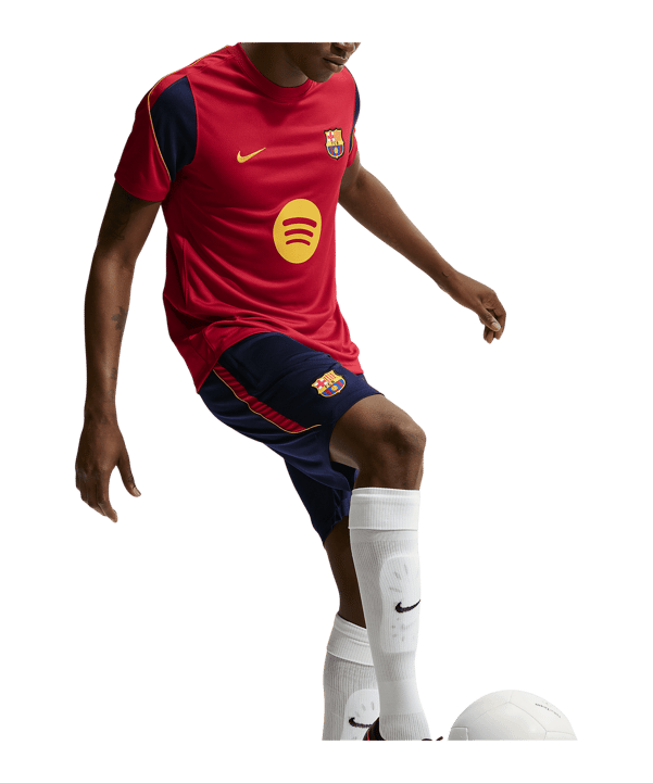 Nike FC Barcelona Strike Short Blau F498 - blau