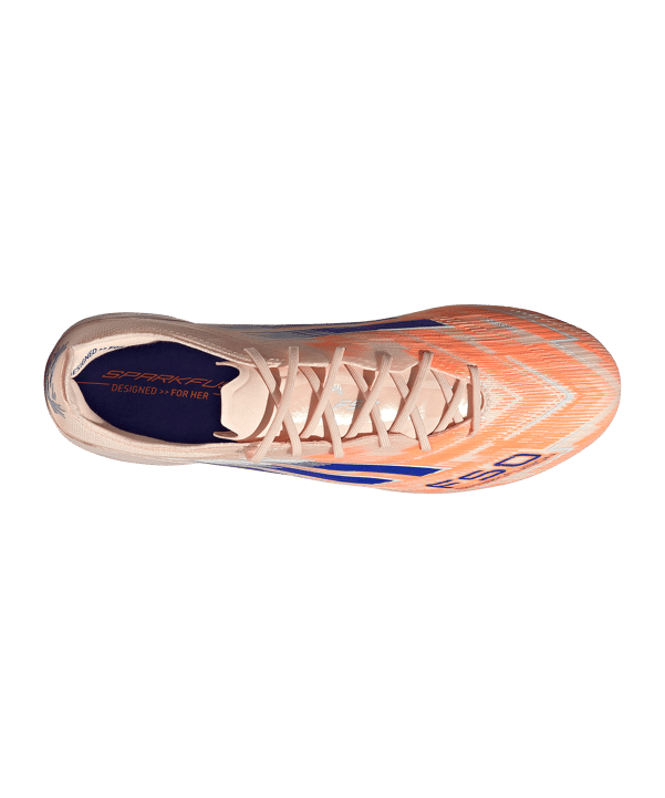 adidas F50 Sparkfusion Elite FG/AG Coral Blaze Damen Orange - orange