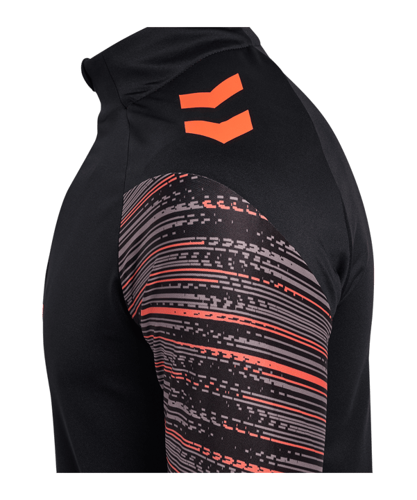 Hummel Blaze Pro Training Half Zip Sweatshirt Schwarz F2442 - schwarz