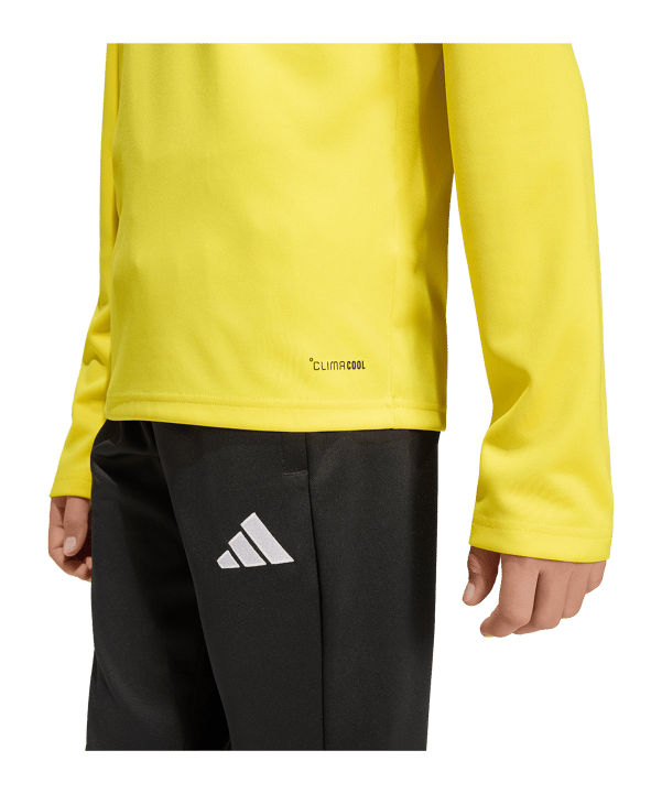 adidas Entrada 26 Training Sweatshirt Kids Gelb - gelb