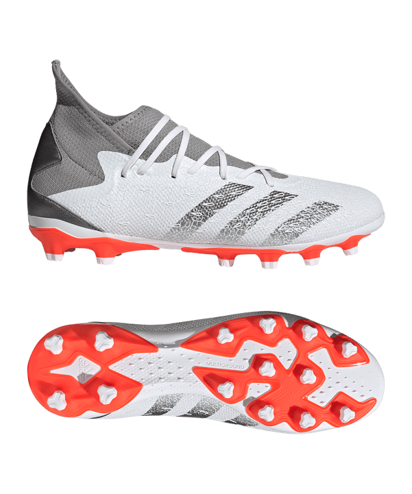 adidas Predator FREAK.3 FG Weiß - weiss