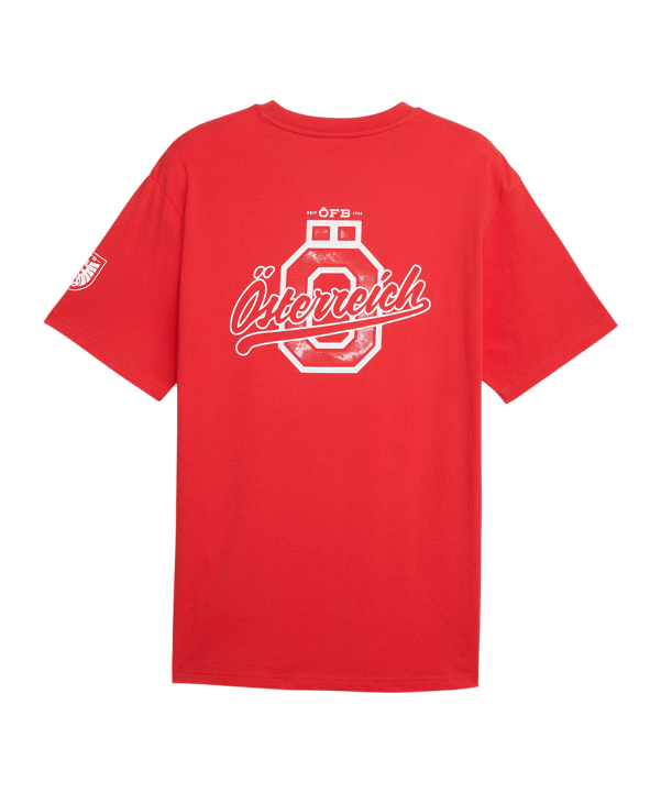 PUMA ÖFB Österreich FtblCulture T-Shirt Rot F20