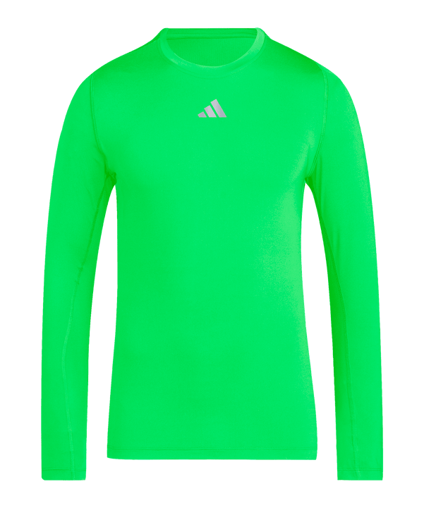 adidas TechFit Sous-Vêtements À Manches Longues Vert - vert