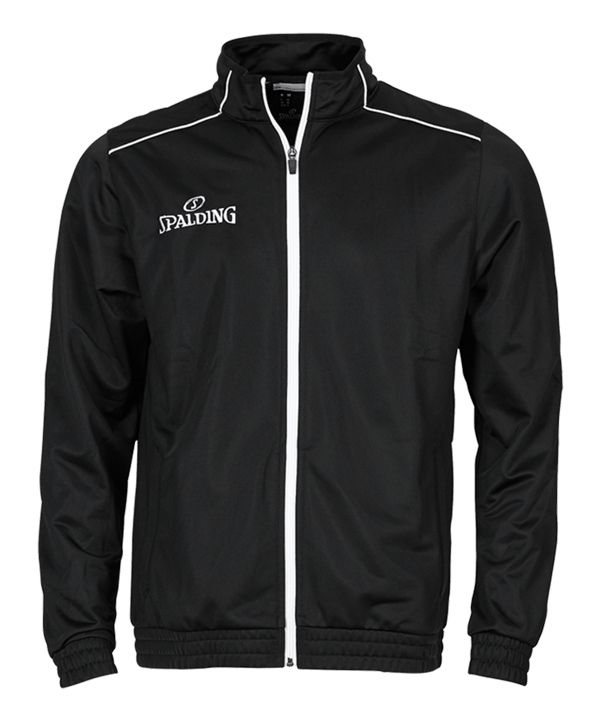 Spalding Team Warm Up Jacke Kids Schwarz F01 - schwarz