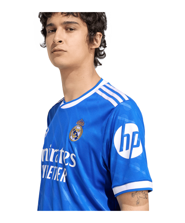 adidas Real Madrid Trikot 3rd 2025/2026 Blau - blau