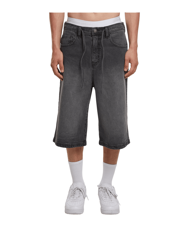 Urban Classic Skater with Drawcord Short Schwarz - schwarz