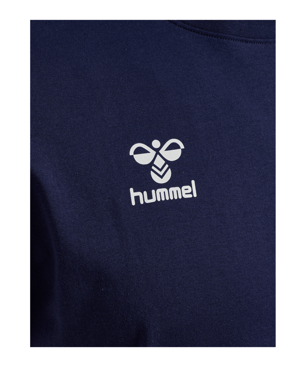 Hummel Go 2.0 Chevron T-shirt Blu C7026 - blu