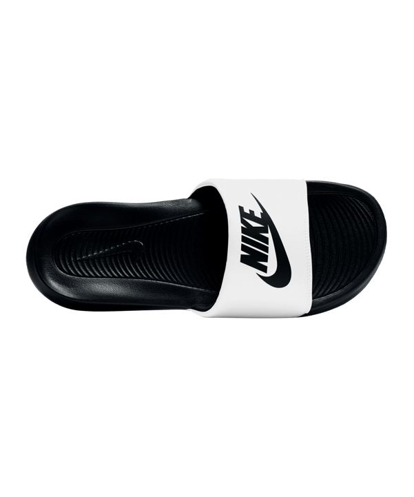 Nike Victori One Badelatsche Weiss Schwarz F100 - weiss