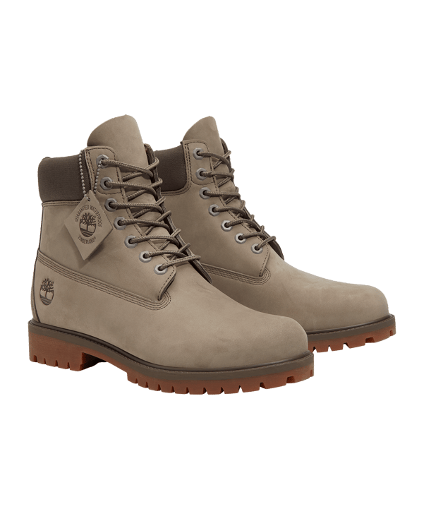 Timberland 6 Inch Lace Up Stiefel Grün - gruen