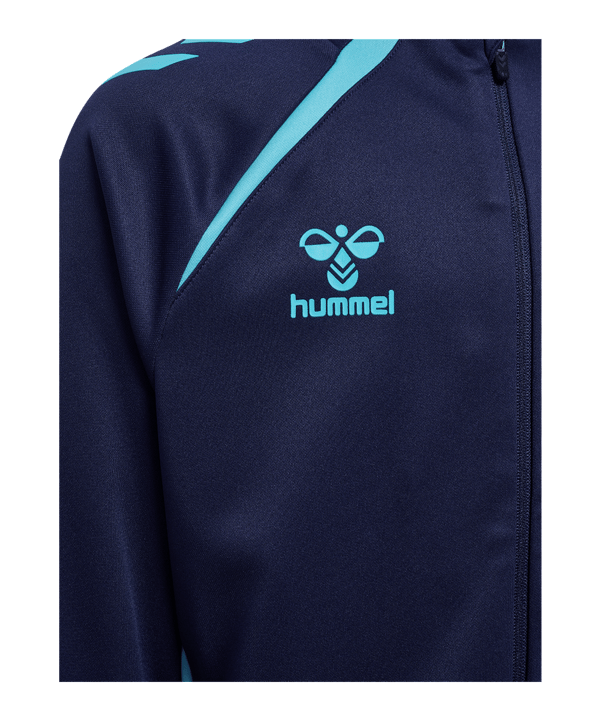 Hummel Lead 2.0 Trainingsjacke Kids Blau F7553 - blau
