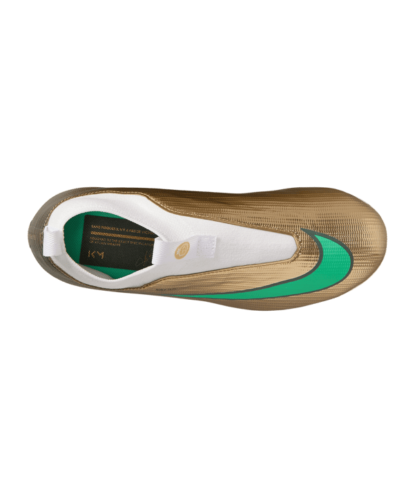 Nike Jr Air Zoom Mercurial Superfly XI Academy AG Kylian Mbappe Kids Gold F701 - gold