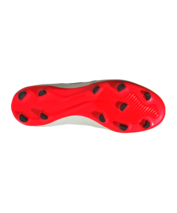 adidas COPA Pure 2 League FG Solar Energy Weiss Schwarz Rot - weiss