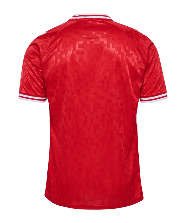 Hummel Dänemark Trikot Home 2024 Rot F3365 - rot