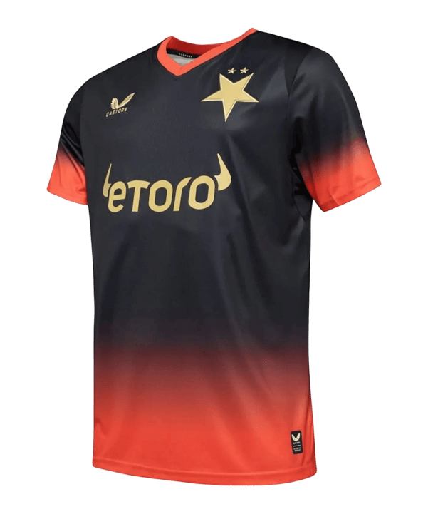 Castore SK Slavia Prague Maillot Away 2026/2027 Noir - noir